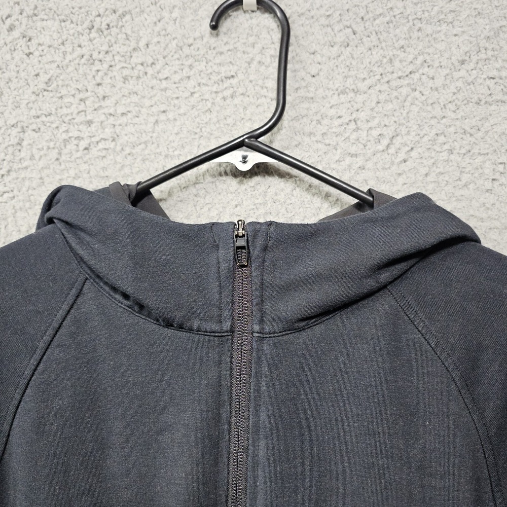 Lululemon Hoodie Mens Large Black City‎ Sweat Full Zip Embroidered Logo M3CBZS - Picture 8 of 13